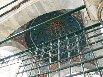Lala Mustafa Paşa Türbesi Pandantiflerinde Süleyman Mührü, Eyüp