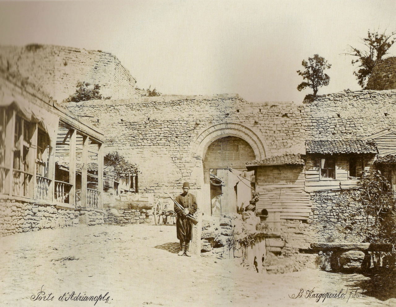 Edirne Kapısı / Basile Kargopoulo Fotoğrafı
