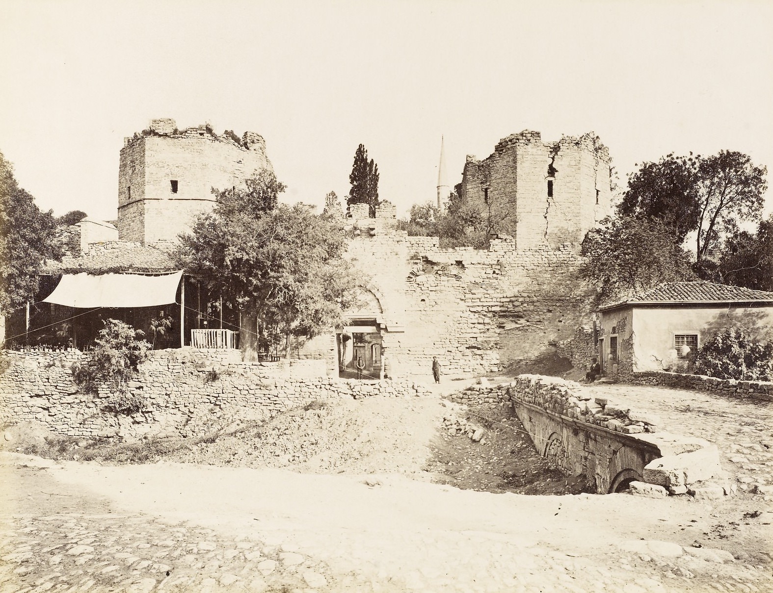Silivri Kapısı Eski Fotoğrafı