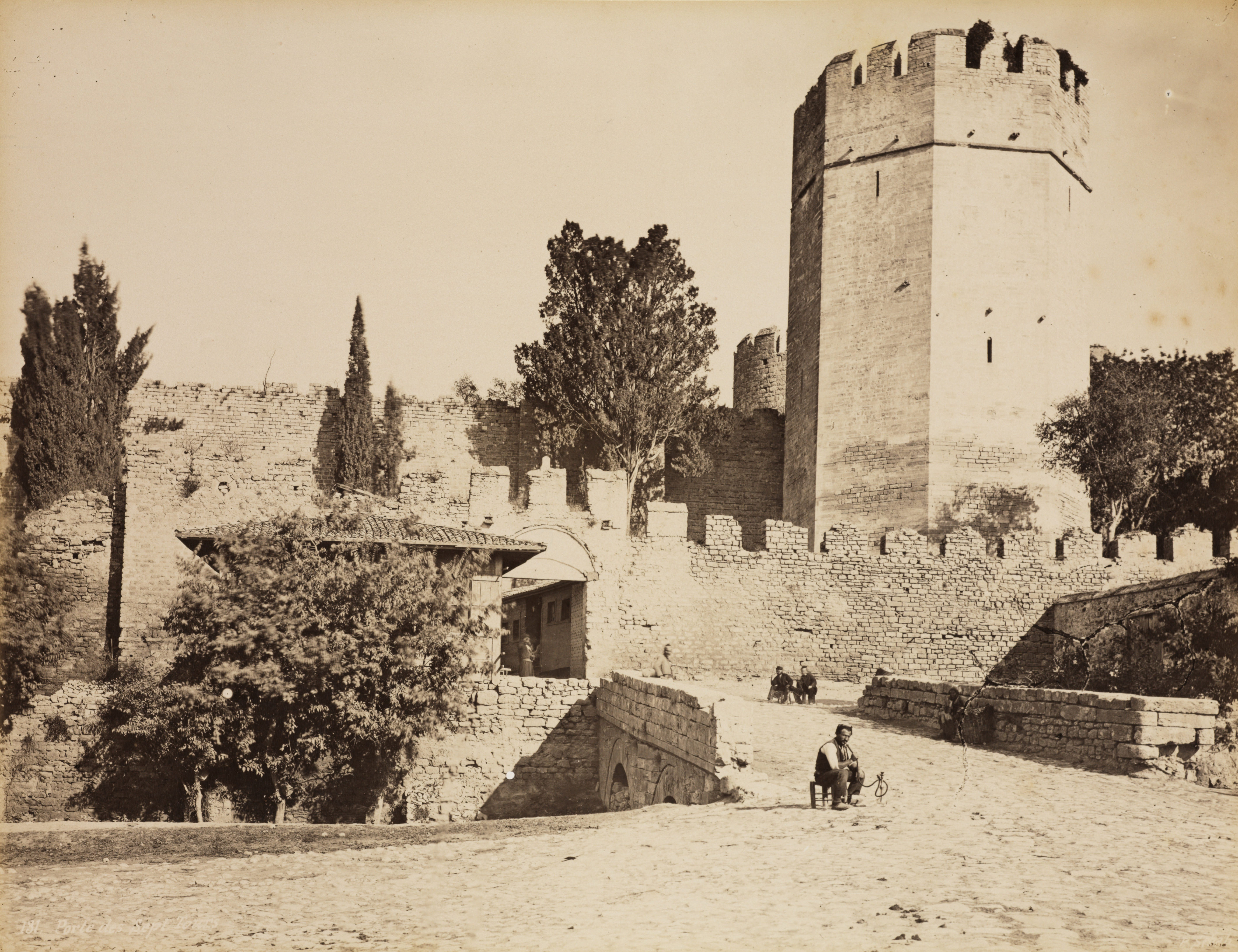 Yedikule Kapısı / Pascal Sébah
